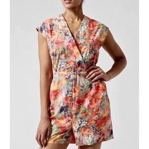 Athleta floral romper